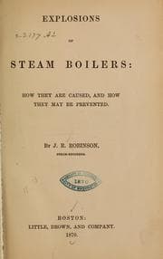Tapa de Explosions of steam boilers