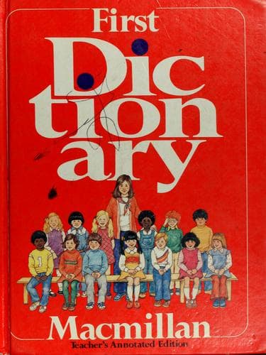 Tapa de First dictionary