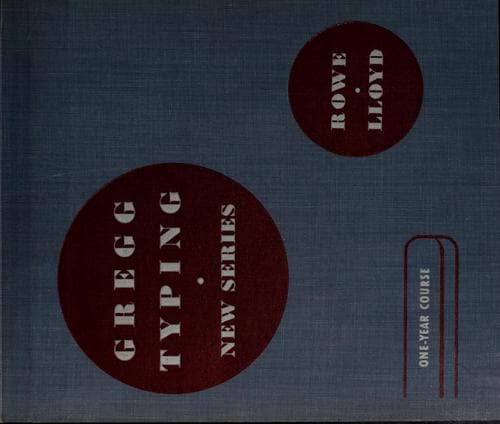 Tapa de Gregg typing, new series