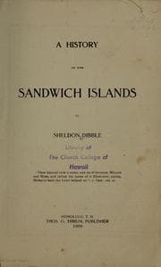 Tapa de A history of the Sandwich Islands