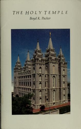 Tapa de The holy temple