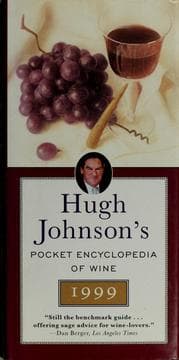 Tapa de Hugh Johnson's pocket encyclopedia of wine, 1999