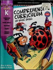 Tapa de Kindergarten comprehensive curriculum of basic skills