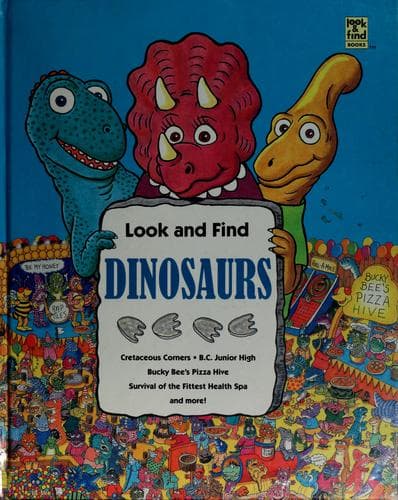 Tapa de Dinosaurs (Look & find books)