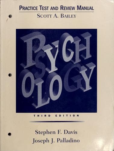 Tapa de Psychology