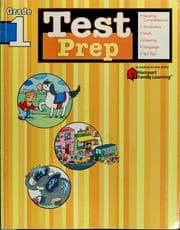 Tapa de Test prep grade 1.