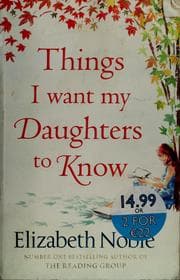 Tapa de Things I want my daughters to know