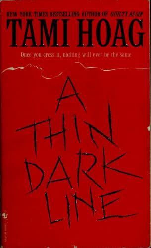 Tapa de A thin dark line