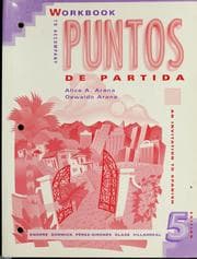 Tapa de Workbook to accompany Puntos de partida