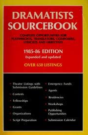 Tapa de Dramatist's Sourcebook, 1986
