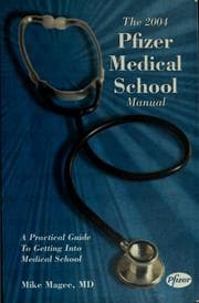 Tapa de The 2004 Pfizer medical school manual