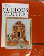 Tapa de The Curious Writer