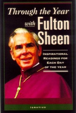 Tapa de Through the Year With Fulton Sheen