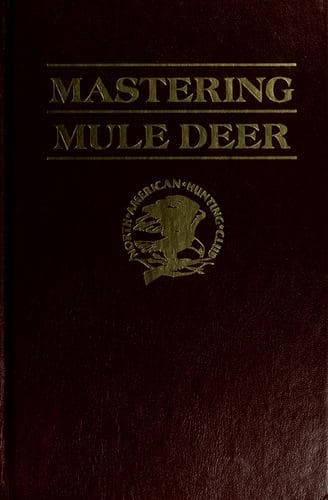 Tapa de Mastering mule deer