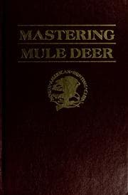 Tapa de Mastering mule deer