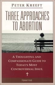 Tapa de Three approaches to abortion