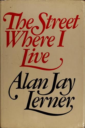 Tapa de The street where I live