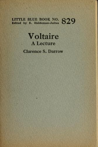 Tapa de Voltaire