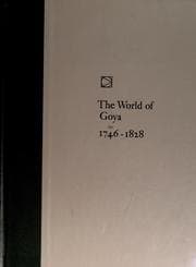 Tapa de The world of Goya.