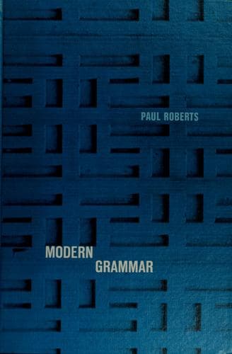 Tapa de Modern grammar