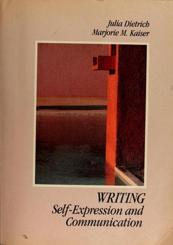 Tapa de Writing
