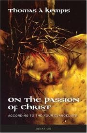 Tapa de On the Passion of Christ according to the four evangelists