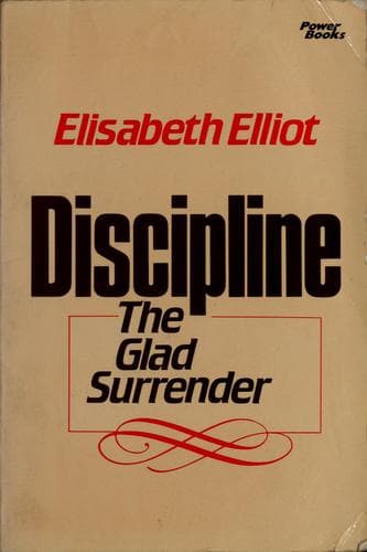 Tapa de Discipline, the glad surrender