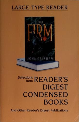 Tapa de Selections from Reader's Digest Condensed Books