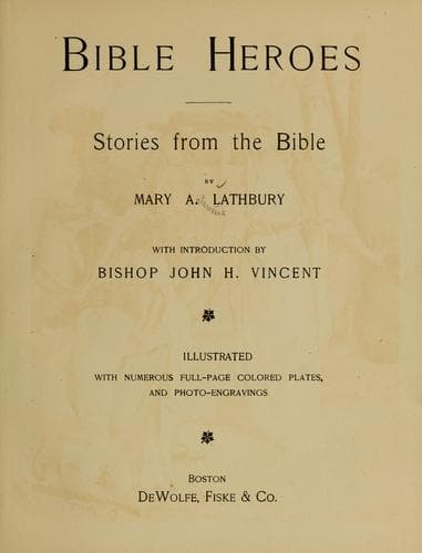 Tapa de Bible heroes