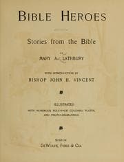 Tapa de Bible heroes