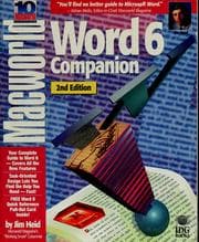 Tapa de Macworld Word 6 companion