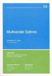Tapa de Multivariate splines