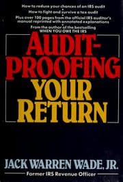 Tapa de Audit-proofing your return