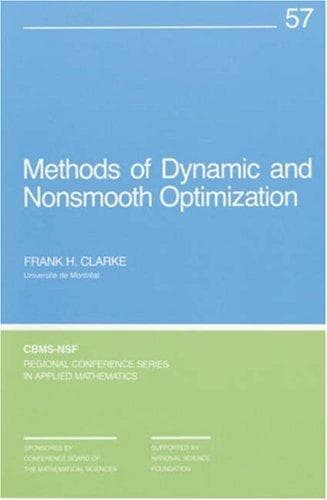 Tapa de Methods of dynamic and nonsmooth optimization