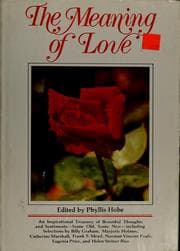 Tapa de The Meaning of love