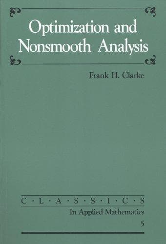 Tapa de Optimization and nonsmooth analysis