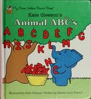 Tapa de Kate Gleeson's Animal ABC's (BOARD BOOK)