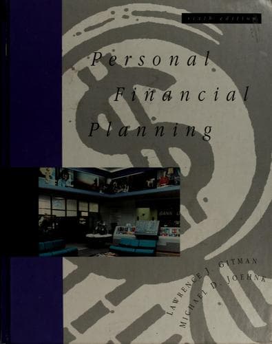 Tapa de Personal financial planning
