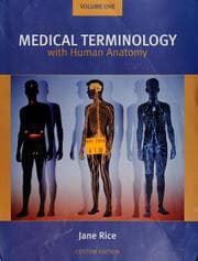 Tapa de Medical Terminology with Human Anatomy (Custom Edition 2 Volume set)