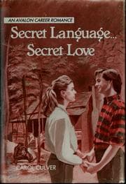 Tapa de Secret language ... secret love