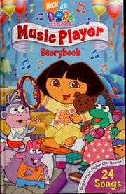 Tapa de Dora the explorer music player storybook