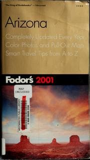 Tapa de Fodor's 2001 Arizona