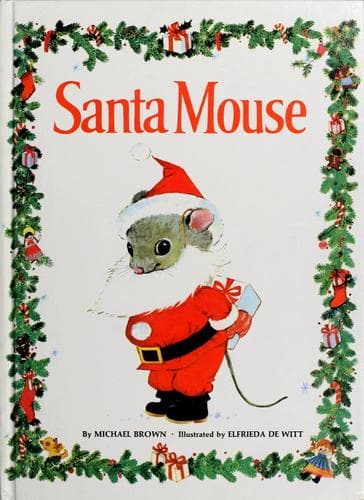 Tapa de Santa mouse