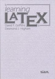 Tapa de Learning LATEX