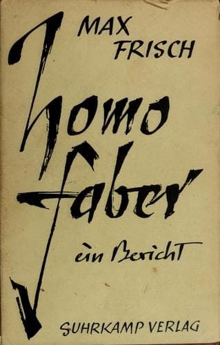 Tapa de Homo faber