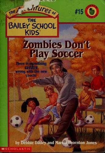 Tapa de Zombies don't play scoccer