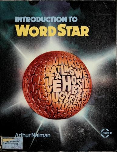 Tapa de Introduction to WordStar