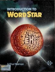 Tapa de Introduction to WordStar