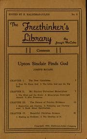 Tapa de Upton Sinclair finds God