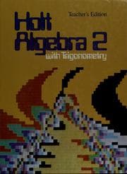 Tapa de Holt algebra 2